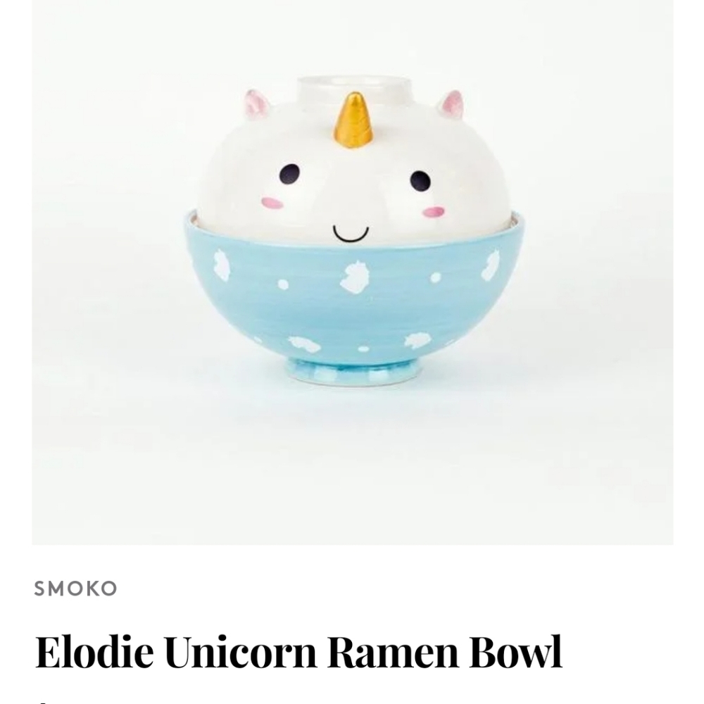 Unicorn bowl